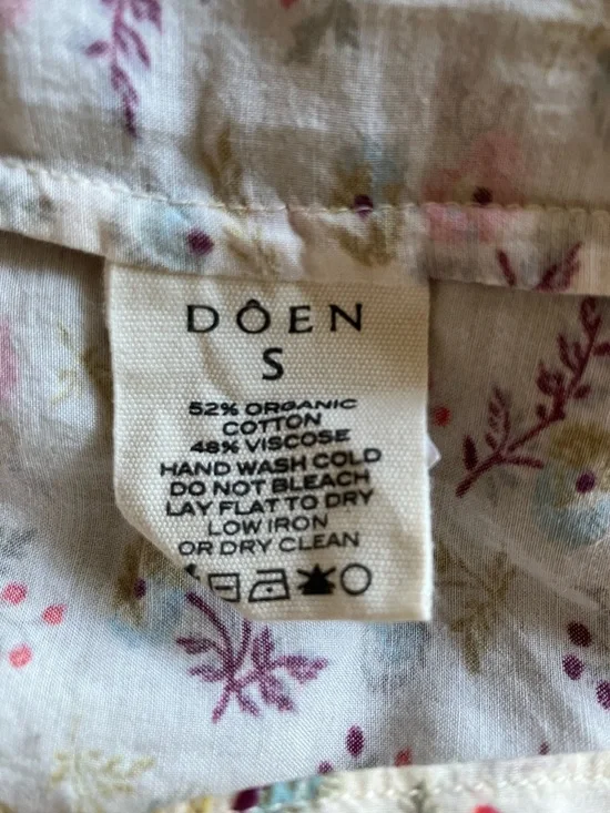 DÔEN Castalia Dress in Feathered Floral - Size Small - Picture 11 of 12